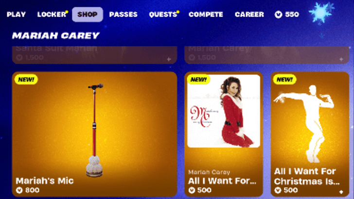 All I Want For Christmas Is You Shop