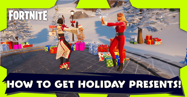 Fortnite - How to Get Holiday Presents! and Rewards