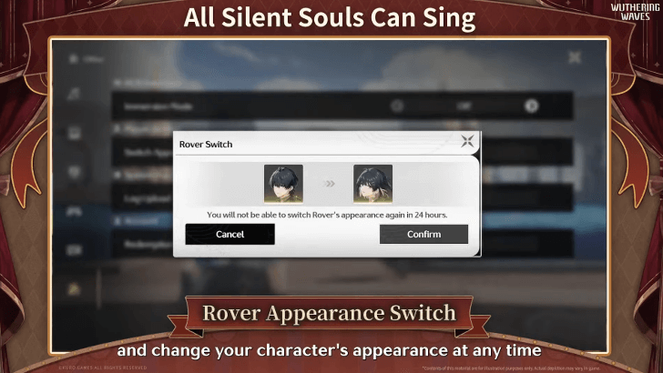 Rover Switch Appearance