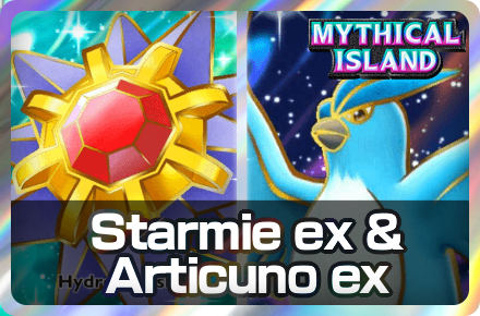 Pokemon TCG Pocket  Starmie ex and Articuno ex Deck Image