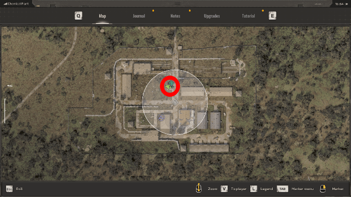 Mark 1 EMR Map Location