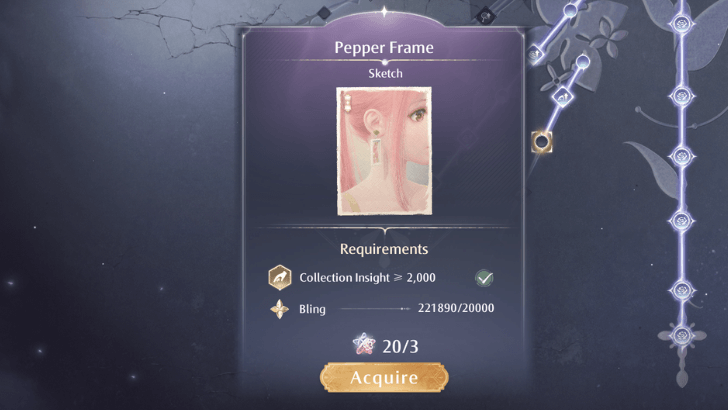 Pepper Frame Heart of Infinity
