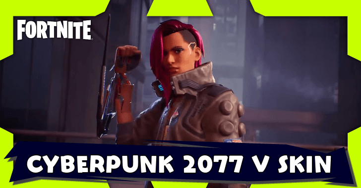 Fortnite Cyberpunk 2077 V Skin