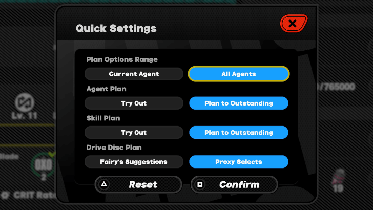 Quick Settings