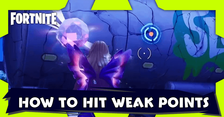 Fortnite - How to Weak Points