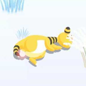 Pokemon Sleep - Glowing-Tail Sleep