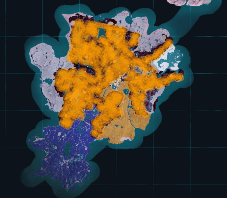 Palworld - Prunelia Location