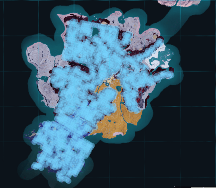 Palworld - Splatterina Nighttime Habitat