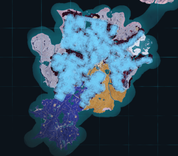 Palworld - Prunelia Nighttime Habitat