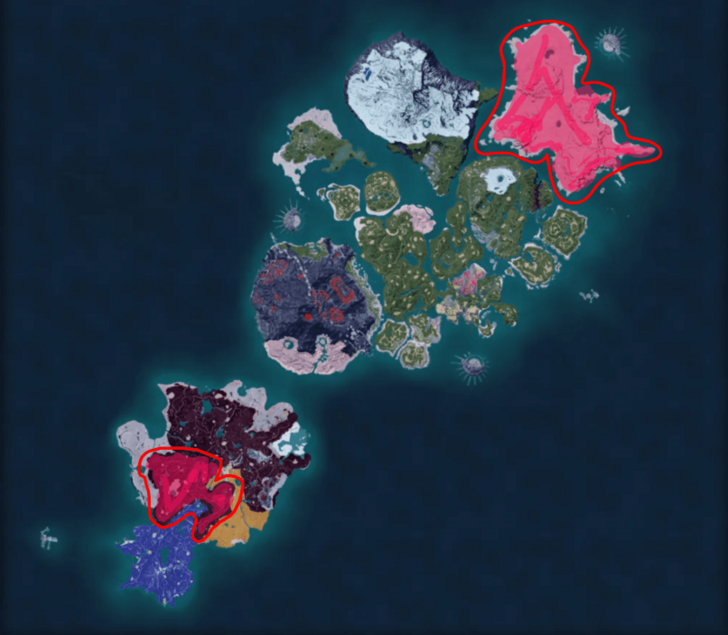 Palworld - Tarantriss Nighttime Habitat