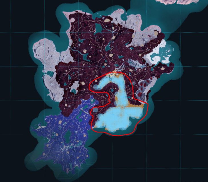 Palworld - Warsect Terra Nighttime Habitat