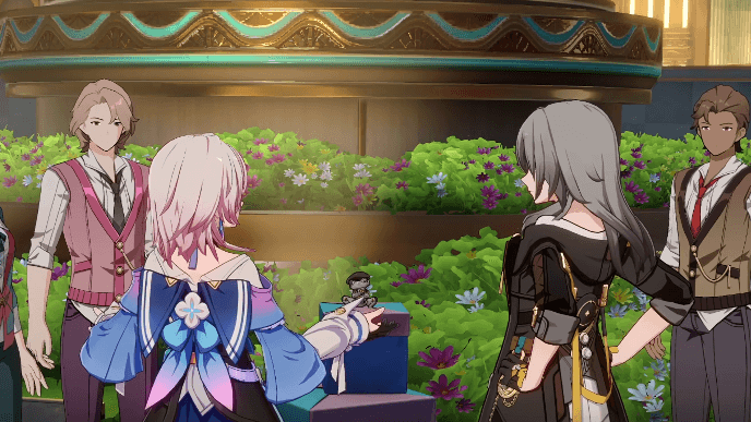 Honkai Star Rail - Talk to March 7th in Penacony University