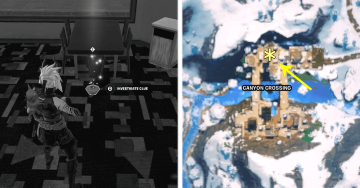 Canyon Crossing Cat Burgler Clue 1