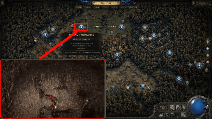Path of Exile 2 - Vargir the Feral Mutt Map Location
