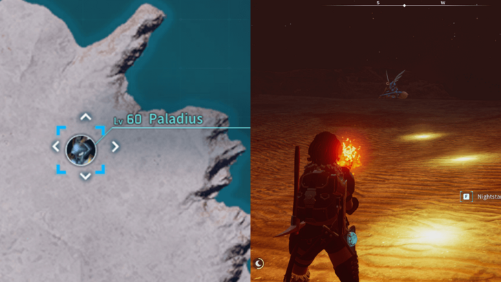 Palworld - Nightstar Sand Paladius Spawn