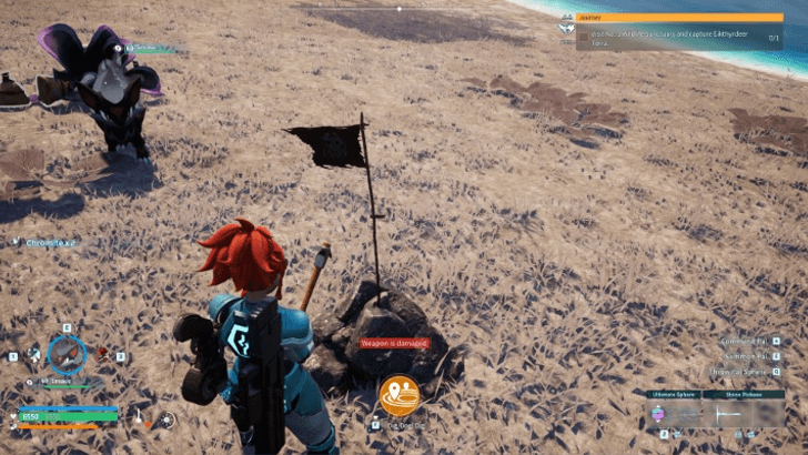 Near the Scorched Hill Waypoint