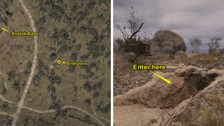 Stash with SVDM Rostok