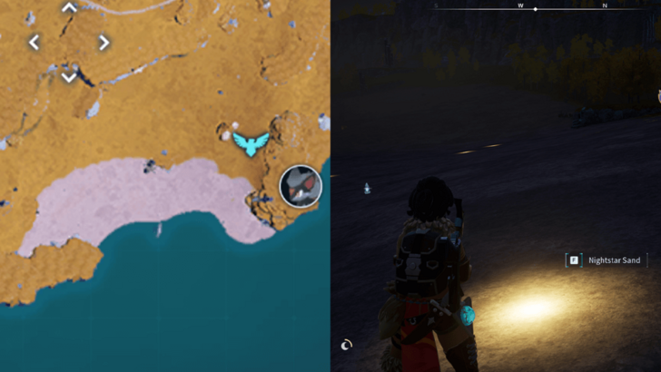 Palworld - Nightstar Sand Loess Plains Spawn