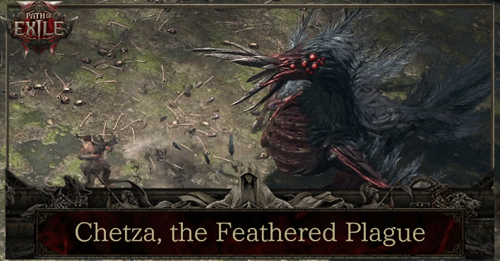 Chetza, the Feathered Plague Banner