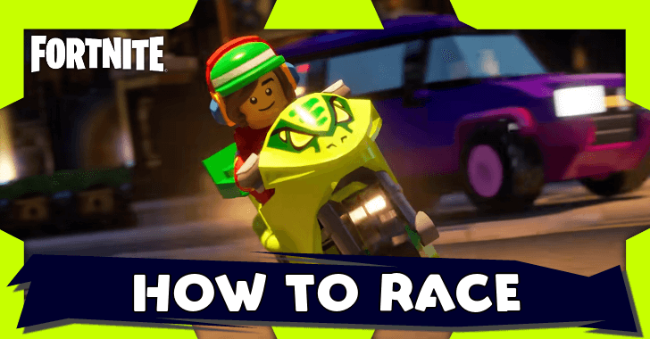 Fortnite - How to Start and Join a Race in LEGO Brick Life