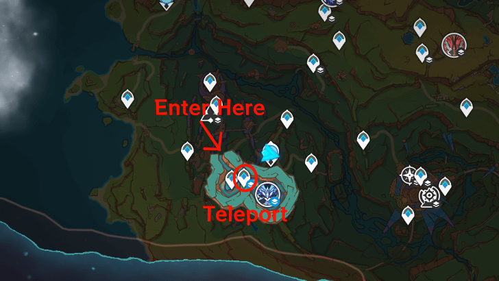 Cave South Of The Encampment Entrance