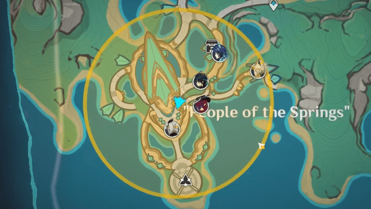 Genshin Impact As the Sun Rises and Sets Walkthrough - Chat with your friends and wait for the feast to begin