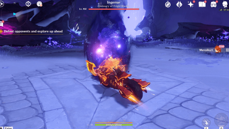 Genshin Impact Journey of Stars and Flames Walkthrough - Explore up ahead