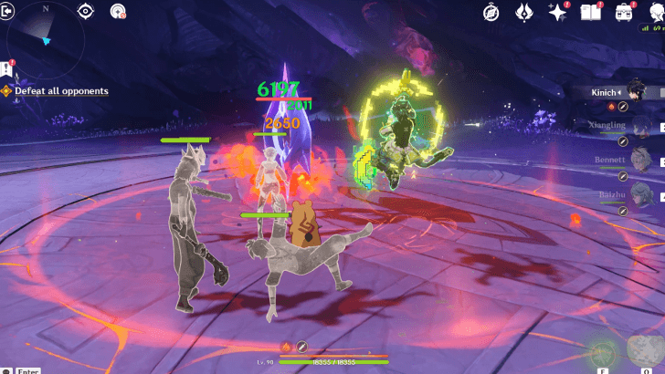 Genshin Impact Journey of Stars and Flames Walkthrough - Defeat all opponents