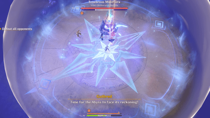 Genshin Impact Journey of Stars and Flames Walkthrough - Defeat all opponents