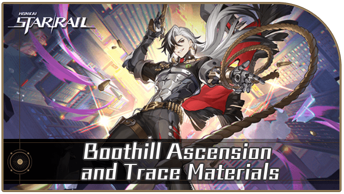 Honkai Star Rail - Boothill Ascension and Trace Materials