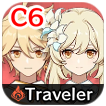 Genshin - Traveler (Pyro) Sub-DPS Rank