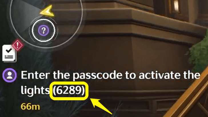 How to Enter the Correct Passcode in Carlotta