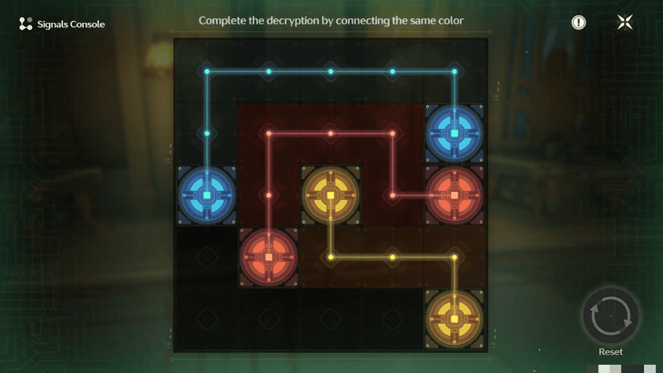 If On a Rainy Night a Family - Control Panel Solution Left