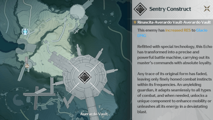 Sentry Construct Location