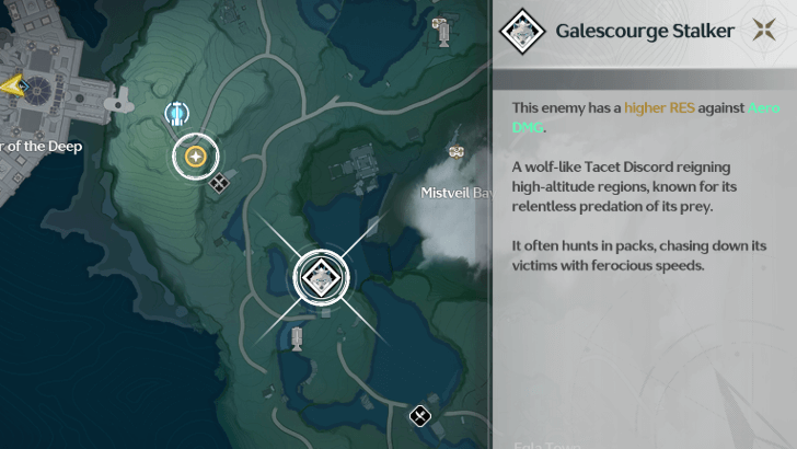 Galescourge Stalker Location