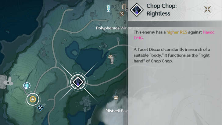 Chop Chop Rightless Location