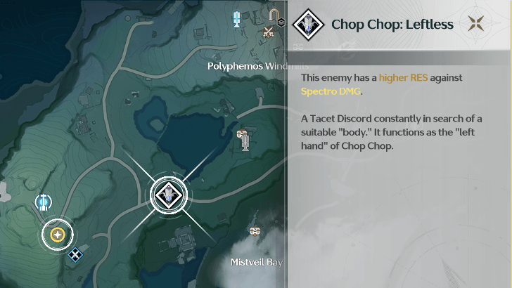 Chop Chop Leftless Location