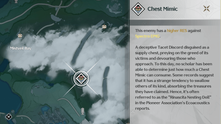 Chest Mimic Location