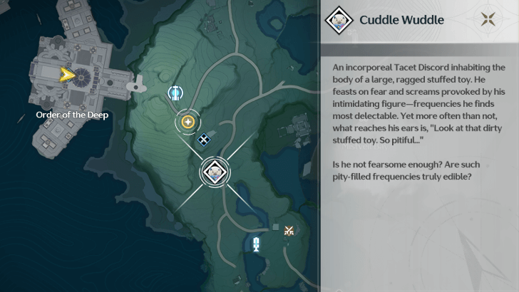 Cuddle Wuddle Location