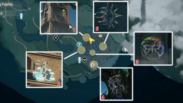 Wuthering Waves - Take Five Photos of Graffiti with a Chalulu