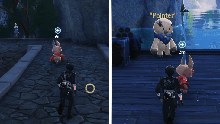 Spliced Image - Follow Chalulu to Find Painter