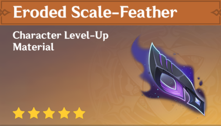 Genshin Impact - How to Get Eroded Scale-Feather and Effects