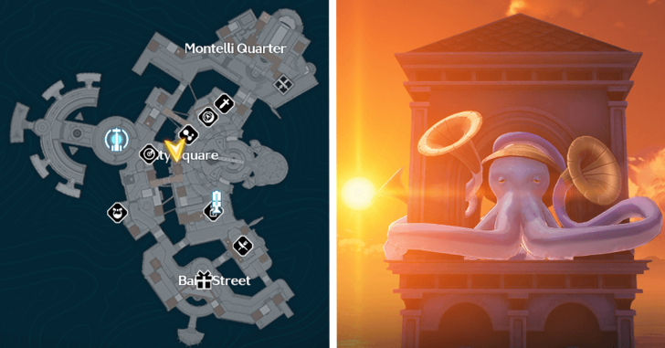 Wuthering Waves - Signor Octopus Location