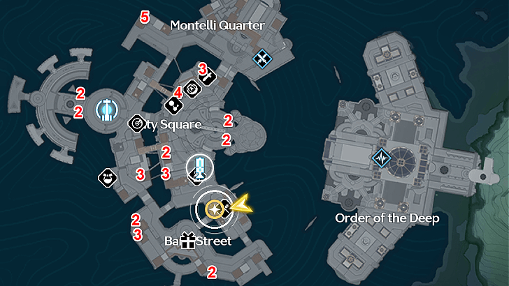 Sword Acorus Ragunna City Locations