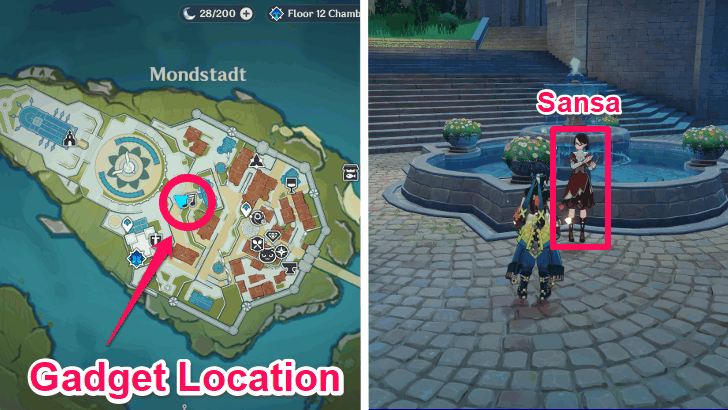 Repertoire of Myriad Melodies Location