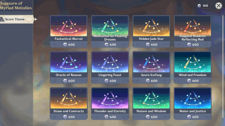 Exchange in Treasure of Myriad Melodies