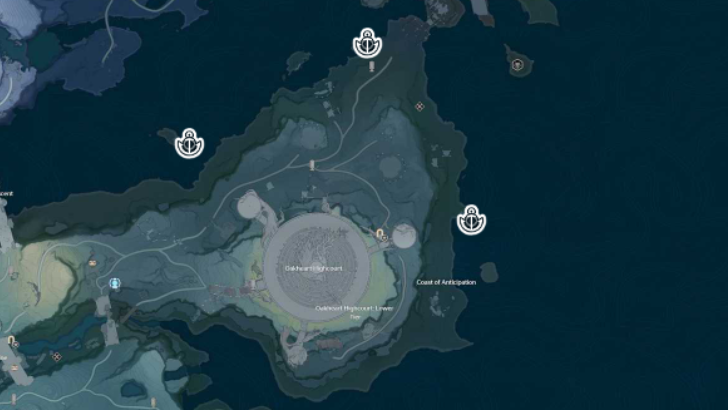 Wuthering Waves - Fagaceae Peninsula Gondola Locations