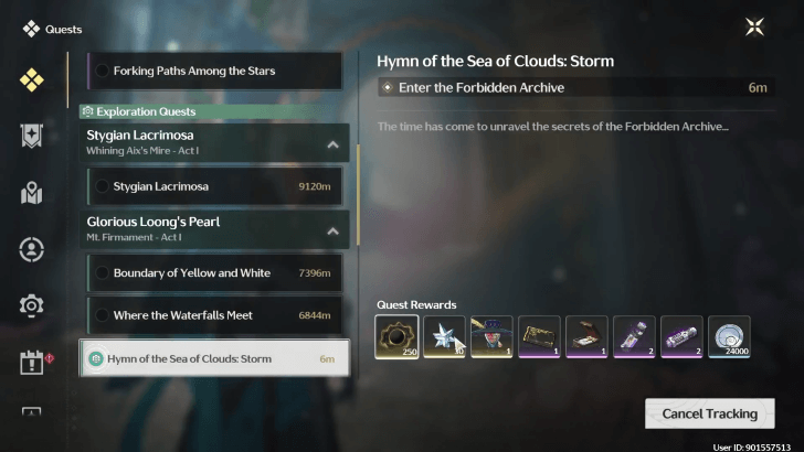 Hymn of the Sea of Clouds Storm