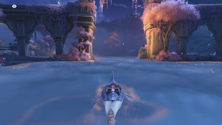 Wuthering Waves - Docks a Gondola for Travel