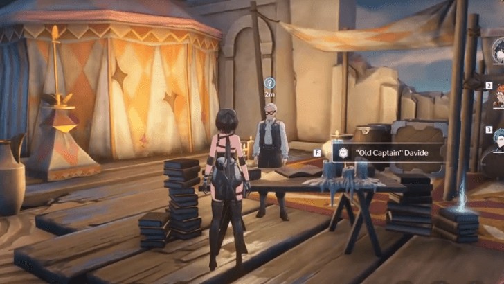 Wuthering Waves - Speak with the Old Captain Davide